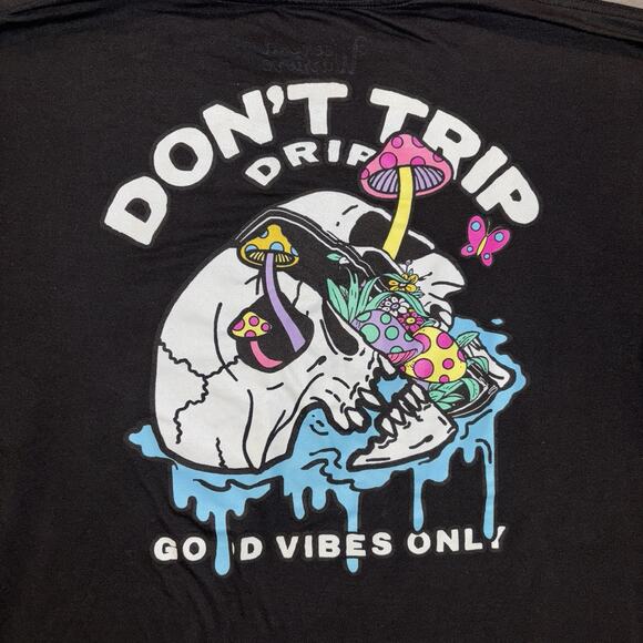 Weekend Warrior Men's XLarge Shirt Don't Trip Drip Good Vibes Only - Picture 7 of 7